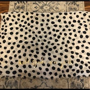 Kate Spade New York Scarf- Black & White